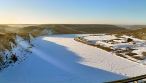 Athabasca River, January 2025