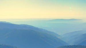 The swing at the top of Serra da Lousã