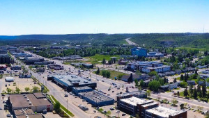 Downtown Fort McMurray, June 2022