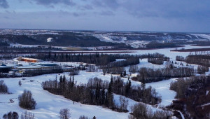 Frozen Snye Point