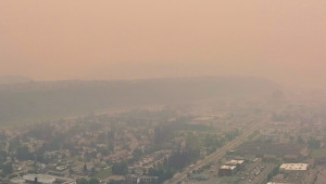 Smoky Downtown Fort McMurray