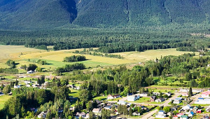 McBride, BC on the Yellowhead Highway