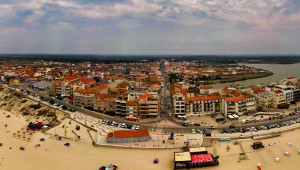 Praia de Mira drone view