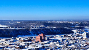 Frozen Clearwater River