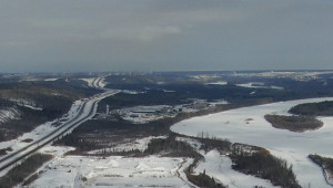 near Parsons Creek Aggregates, north of Fort McMurray