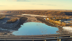South of the Athabasca River Bridges, May 1, 2026
