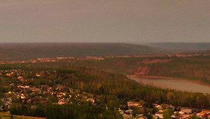 Smoky day near Westwood